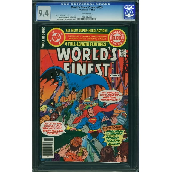 World's Finest Comics #259 - CGC 9.4 Comic Book