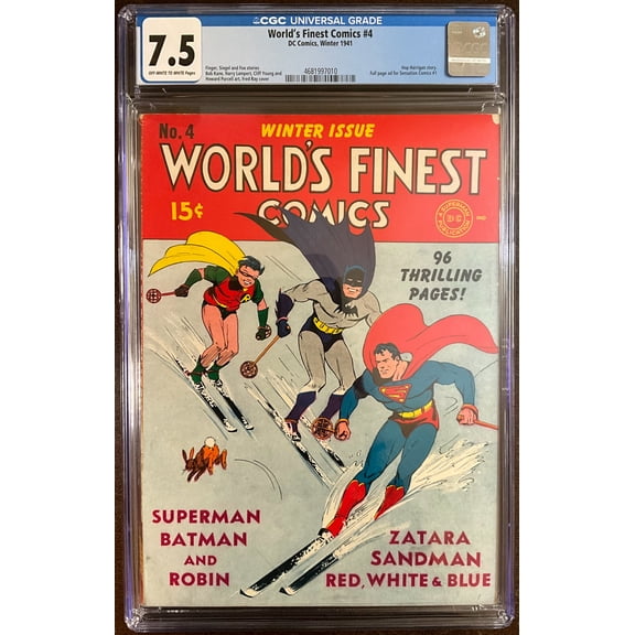 World's Finest Comics #4 - CGC 7.5 Comic Book