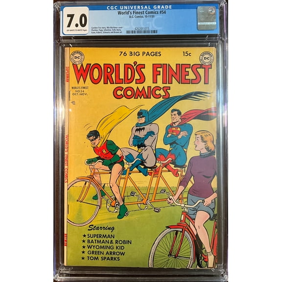 World's Finest Comics #54 - CGC 7 Comic Book