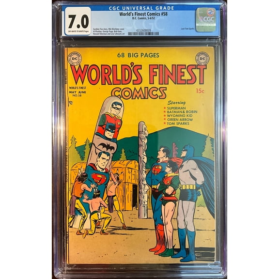 World's Finest Comics #58 - CGC 7 Comic Book