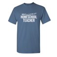 thumbnail image 1 of World's Goodest Homeschool Teacher Funny Saying Hilarious Graphic Tees For Christmas Anniversary Birthday Gift Premium T Shirt Adult Humor Sarcastic Novelty Tshirt, 1 of 5