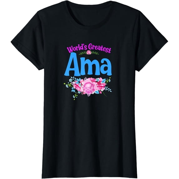 World's Greatest Ama - Grandma T-Shirt