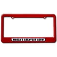 thumbnail image 1 of World's Greatest Aunt License Plate Frame - No. 1, 1 of 1