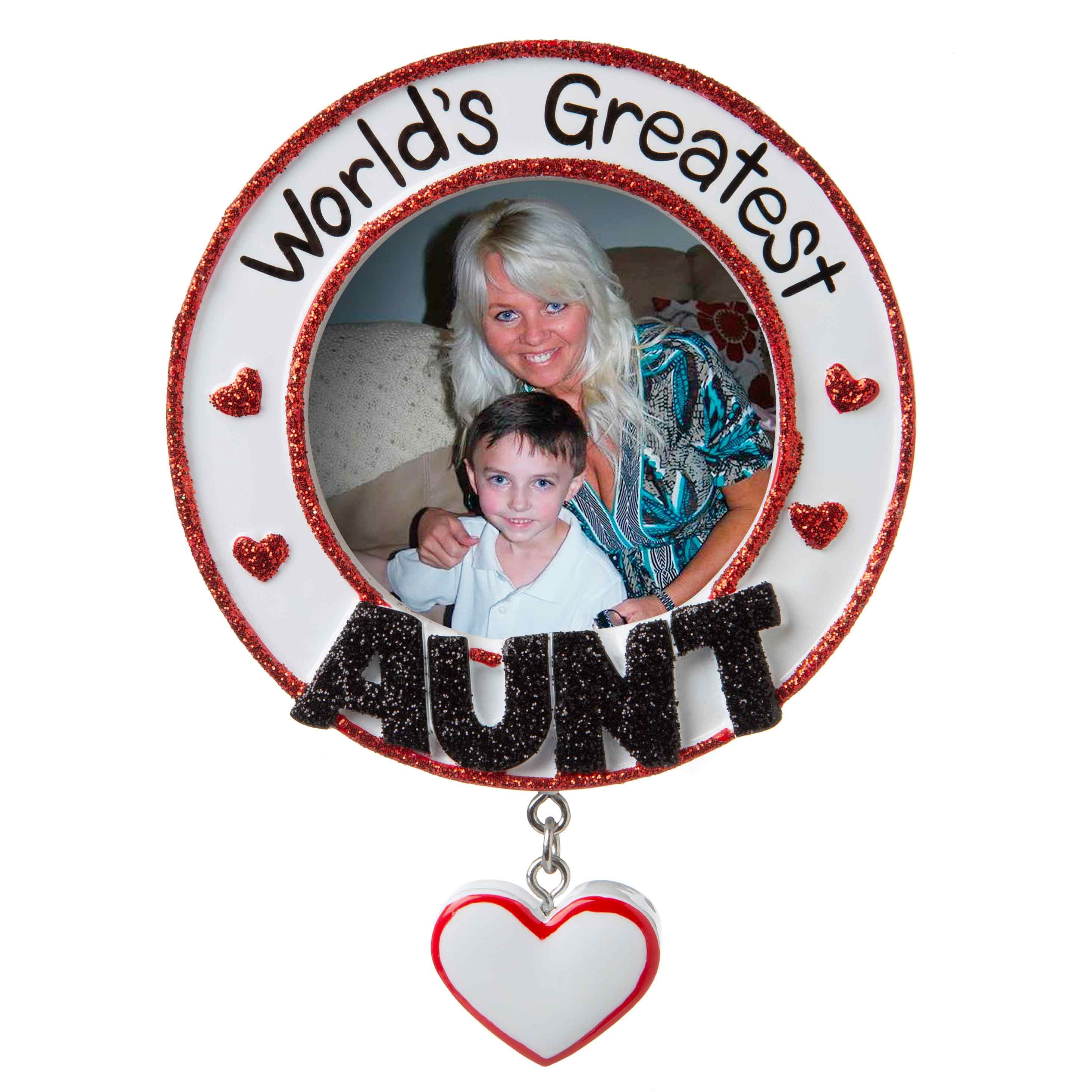 World's Greatest Aunt Personalized Christmas Tree Ornament DO-IT ...