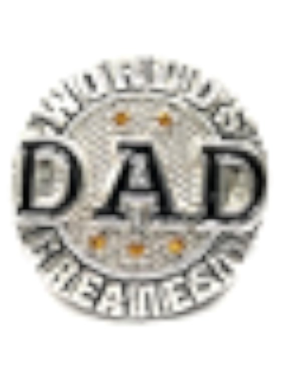World's Greatest Dad Championship Ring - 70g Alloy, Size 11, "Endless Love" & "#1 Hero" - Perfect Father's Day/Birthday / Xmas Gift With Display Case