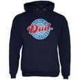 thumbnail image 1 of World's Greatest Dad Circle Mens Hoodie Navy LG, 1 of 1