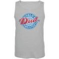 thumbnail image 1 of World's Greatest Dad Circle Mens Tank Top Heather X-LG, 1 of 1