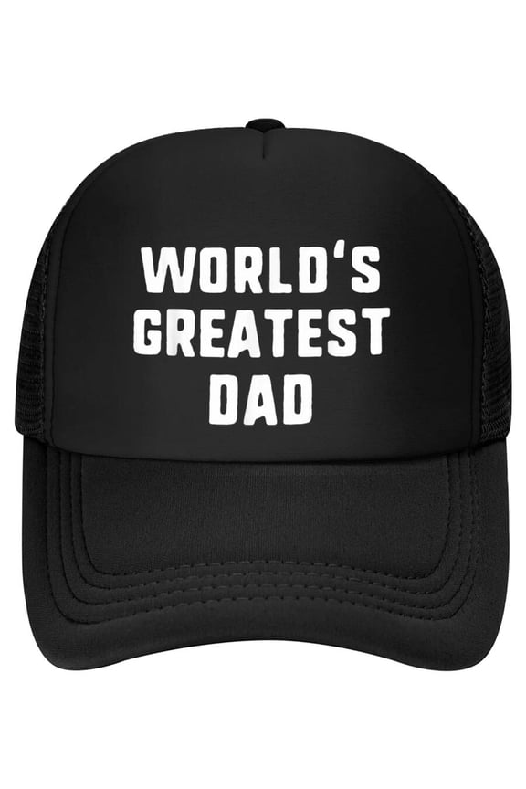 World's Greatest Dad Funny Family Baseball Cap