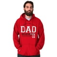 thumbnail image 1 of Fathers Day World's Greatest Dad No 1 Hoodie Hooded Sweatshirt Men Brisco Brands S, 1 of 6