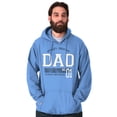 thumbnail image 1 of Fathers Day World's Greatest Dad No 1 Hoodie Hooded Sweatshirt Men Brisco Brands S, 1 of 7