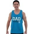 thumbnail image 1 of Fathers Day World's Greatest Dad No 1 Tank Top Sleeveless Tee Men Brisco Brands 2X, 1 of 7