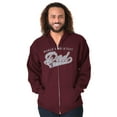 thumbnail image 1 of World's Greatest Dad Number 1 Father Zip Hoodie Sweatshirt Men Brisco Brands X, 1 of 6