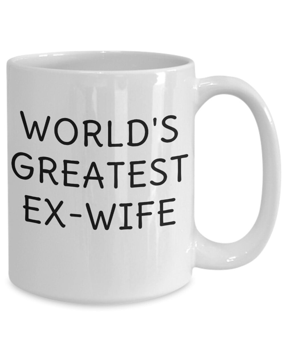 Worlds Greatest Ex Wife Mug Ex Wife T Christmas T For Ex Wife