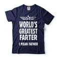 thumbnail image 1 of World's Greatest Farter Shirt Funny Father Shirt Dad Shirts Father's Day Funny Gifts Dad Joke Tee (Large Navy Blue), 1 of 6