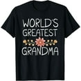 thumbnail image 1 of World's Greatest Grandma Best Grandmother Mother's Day Love T-Shirt, 1 of 4