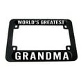 thumbnail image 1 of World's Greatest Grandma Motorcycle License Plate Frame, 1 of 1