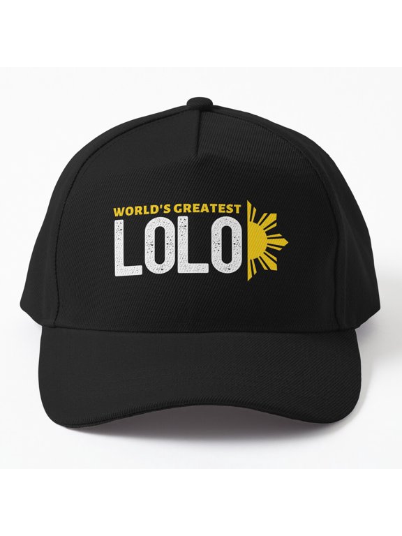 World's Greatest Lolo Baseball Cap, Grandfather Family Recognition Graphic Design, Classic Hat