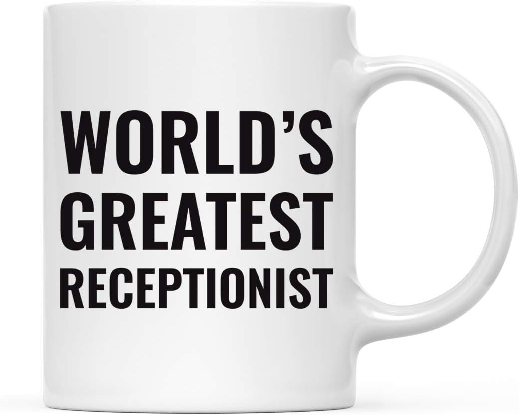 World's Greatest Receptionist Magic Color Changing Mug Ceramic Tea Cup