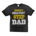 thumbnail image 1 of World's Greatest Step Dad Shirt Bonus Dad T Shirt Father's Day Gift Tee Stepfather Shirt, 1 of 6