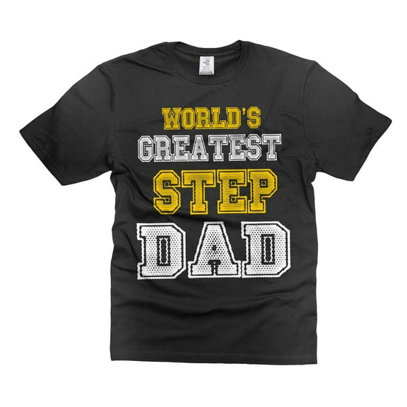 World's Greatest Step Dad Shirt Bonus Dad T Shirt Father's Day Gift Tee Stepfather Shirt