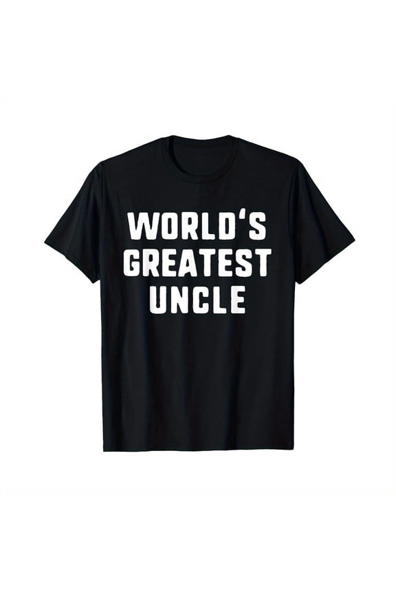 World's Greatest Uncle Funny Family T-Shirt