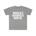 thumbnail image 1 of World's Grumpiest Auntie  Unisex T-shirt S-3XL Grumpy Aunt, 1 of 2