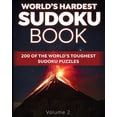thumbnail image 1 of World's Hardest Sudoku Book: 200 of the World's Toughest Sudoku Puzzles (Volume 2), (Paperback), 1 of 1