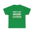 thumbnail image 1 of World's Most Awesome Electrician Shirt - Funny Line Worker Gift - ID: 471, 1 of 7