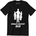 thumbnail image 1 of World's Okayest Dad - Father's Day Sarcastic Funny Men's T-Shirt, 1 of 4