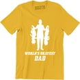 thumbnail image 1 of World's Okayest Dad - Father's Day Sarcastic Funny Men's T-Shirt, 1 of 4