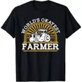 thumbnail image 1 of World's Okayest Farmer Rancher Agribusiness Farmer Gift Unisex T-Shirt, 1 of 2