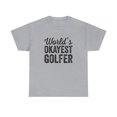 thumbnail image 1 of World's Okayest Golfer, Funny Golf Gift For Dad, Father's Day - ID: 374, 1 of 7