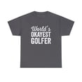 thumbnail image 1 of World's Okayest Golfer, Funny Golf Gift For Dad, Father's Day - ID: 374, 1 of 7