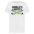 thumbnail image 1 of World's Okayest Golfer Quote T-Shirt Men -Image by Shutterstock, Male Large, 1 of 2