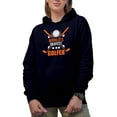 thumbnail image 1 of World's Okayest Golfer with a Ball & Clubs, Golf Player, Golfing or Golfer Themed Merch Gift, Navy Blue Hooded Sweatshirt or Hoodie, 3XL, 1 of 5