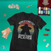 World's Okeyest Board Game Player Shirt | Board Gamer Tee | Board Games T-Shirt | Board Game Geek Gift | Boardgamer Present