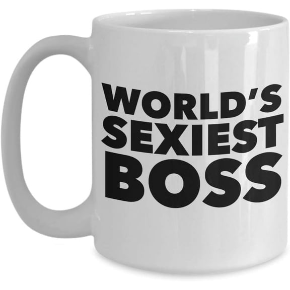 World's Sexiest Boss Mug Ceramic Coffee Cup 11 oz