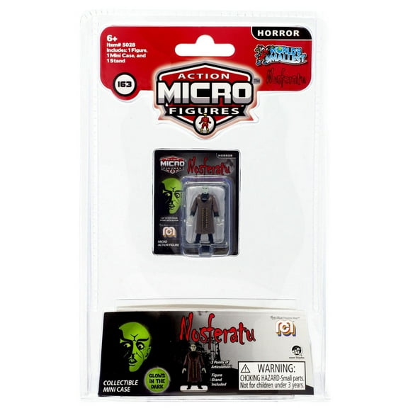 Super Impulse Mego Horror Micro Action Figure, Nosferatu, 1.25''