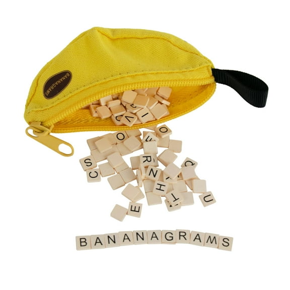 World’s Smallest Bananagrams Game – Mini Anagram Word Puzzle