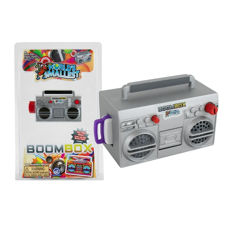 Super Impulse, World's Smallest Boom Box, USB Load, Retro Style