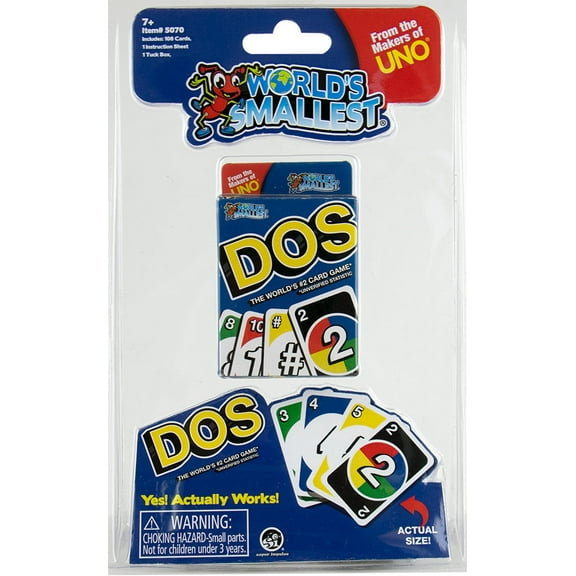 World's Smallest - Dos Card Game