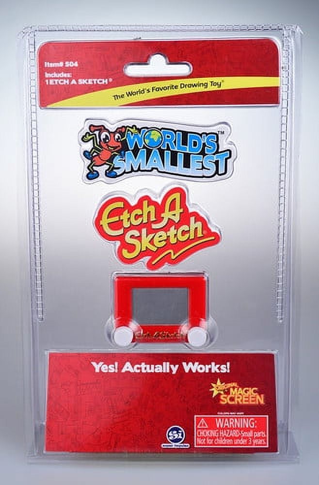 Etch & Sketch Worlds Smallest Etch & Sketch Worlds Smallest