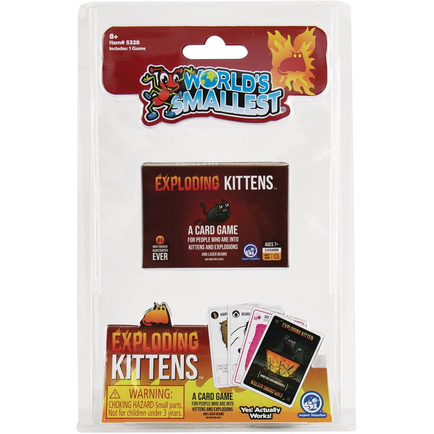 card sleeves exploding kittens Exploding Kittens: The Board Game – Fortress Games main image 0