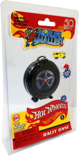 Hot Wheels World's Smallest Mini Super Rally Case, Includes 1 Car
