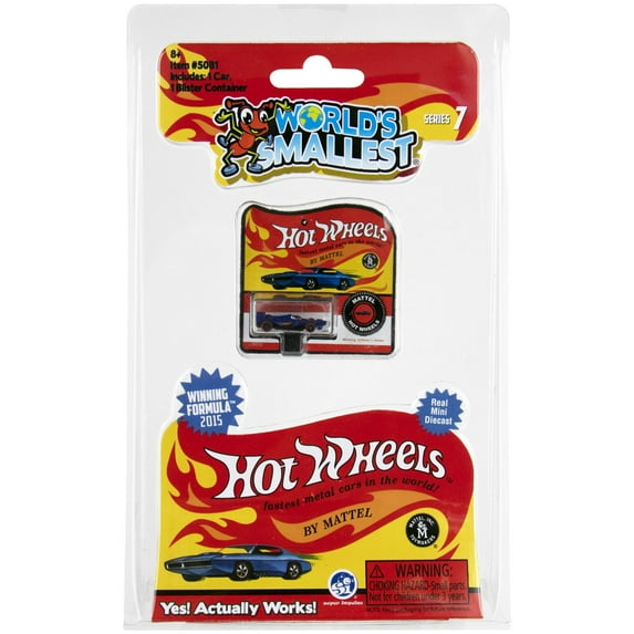 World's Smallest Hot Wheels Winning Formula 2015 Diecast Car