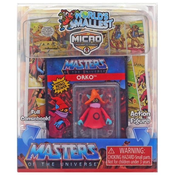 World's Smallest Masters of the Universe Orko Micro Figure & Comic