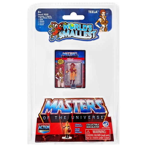 World's Smallest Masters of the Universe Teela Micro Figure
