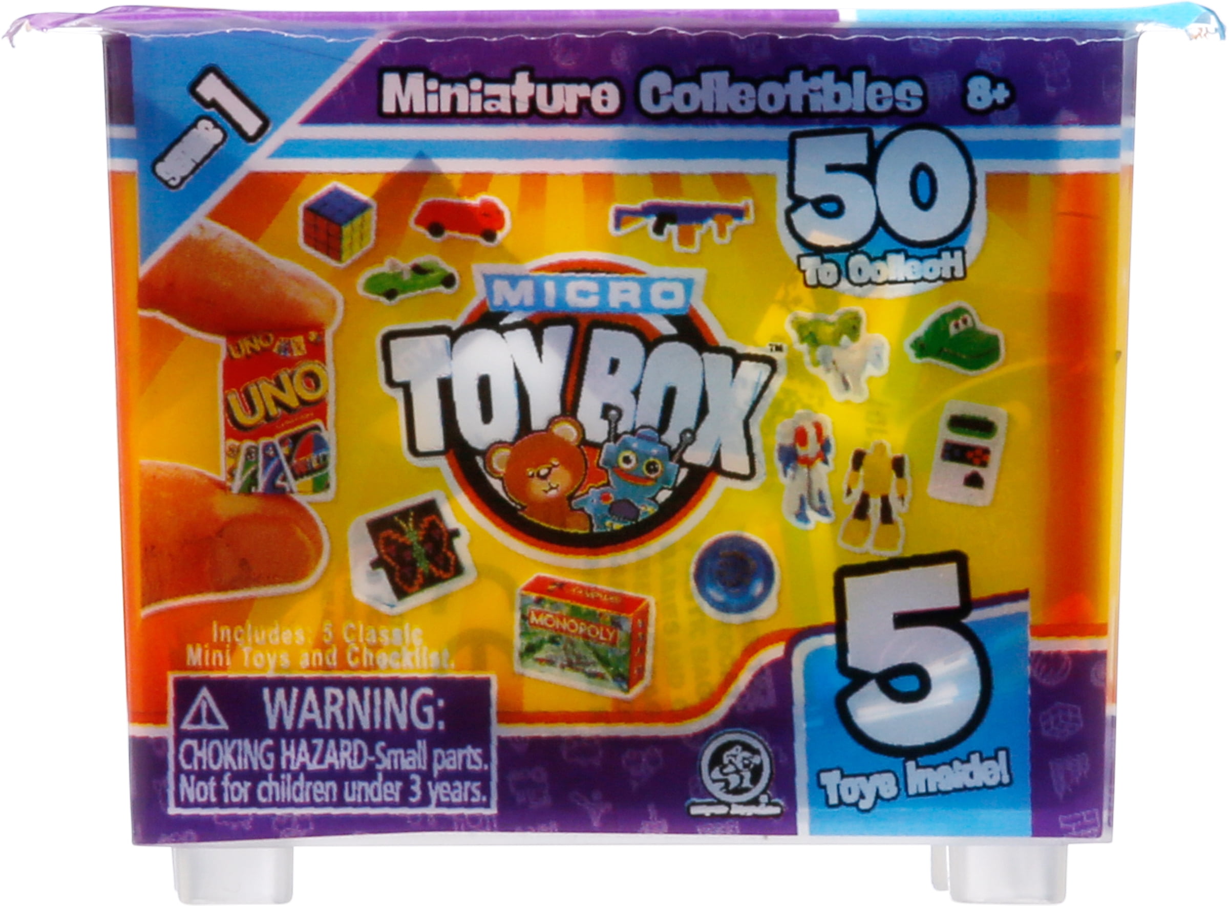 World's Smallest Micro Toy Box Series 1 Mini Collectible 5pc Blind Box
