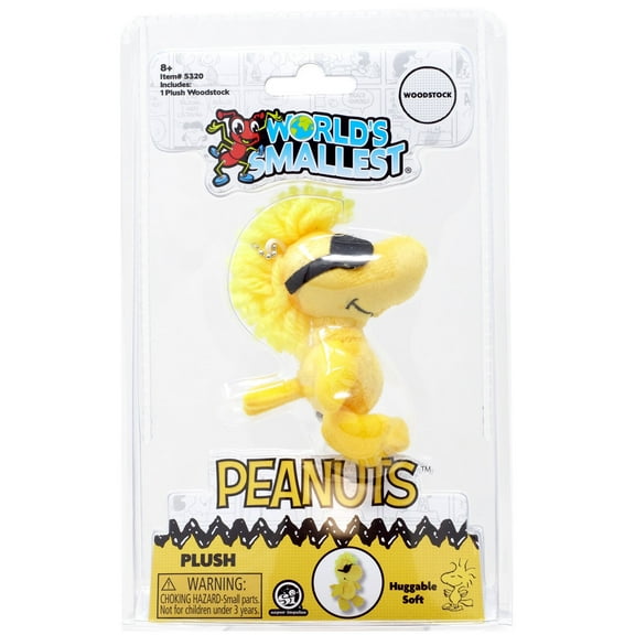 World's Smallest Peanuts Woodstock Plush