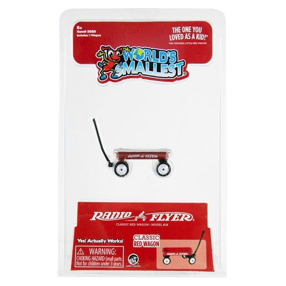 World's Smallest Radio Flyer Classic Red Wagon